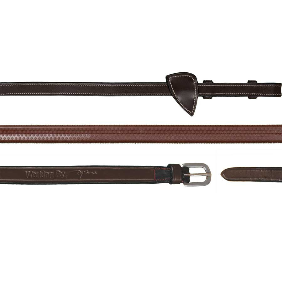 Rubber Teugels 13mm WC Bruin