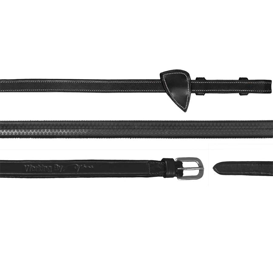 Rubber Teugels 13mm WC Zwart