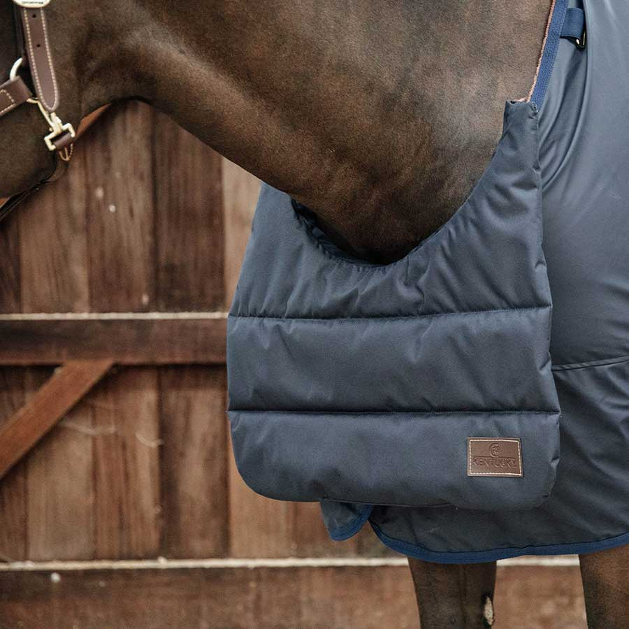 Borstbeschermer Horse BIB Waterproof Marineblauw