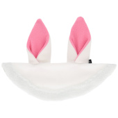 Oornetje Konijnenoren Wit/Roze Oornetje Konijnenoren Wit/Roze