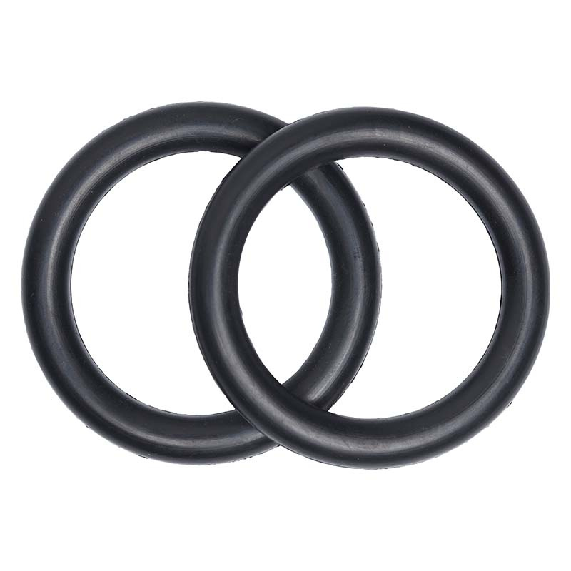 Rubberen Ringen voor Stijgbeugels 2-pack HG Zwart