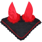 Oornetjes Halloween Devil Rood/Zwart Oornetjes Halloween Devil Rood/Zwart