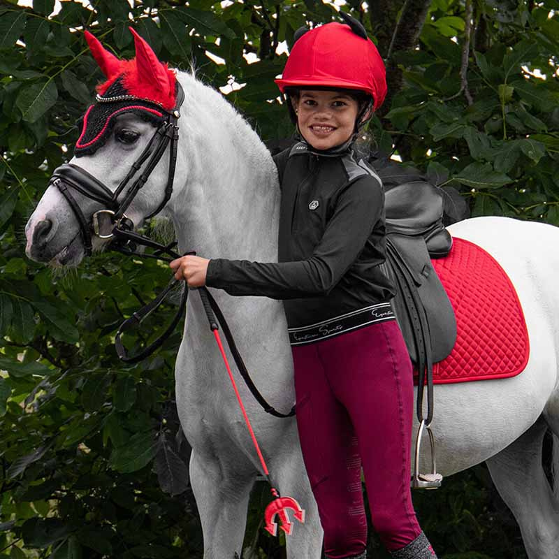 Oornetjes Halloween Devil Rood/Zwart
