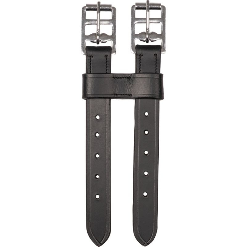 Singelverlenger Leather Zwart