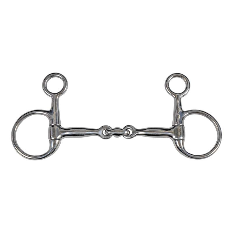 Baucher-bit dubbelgebroken HG