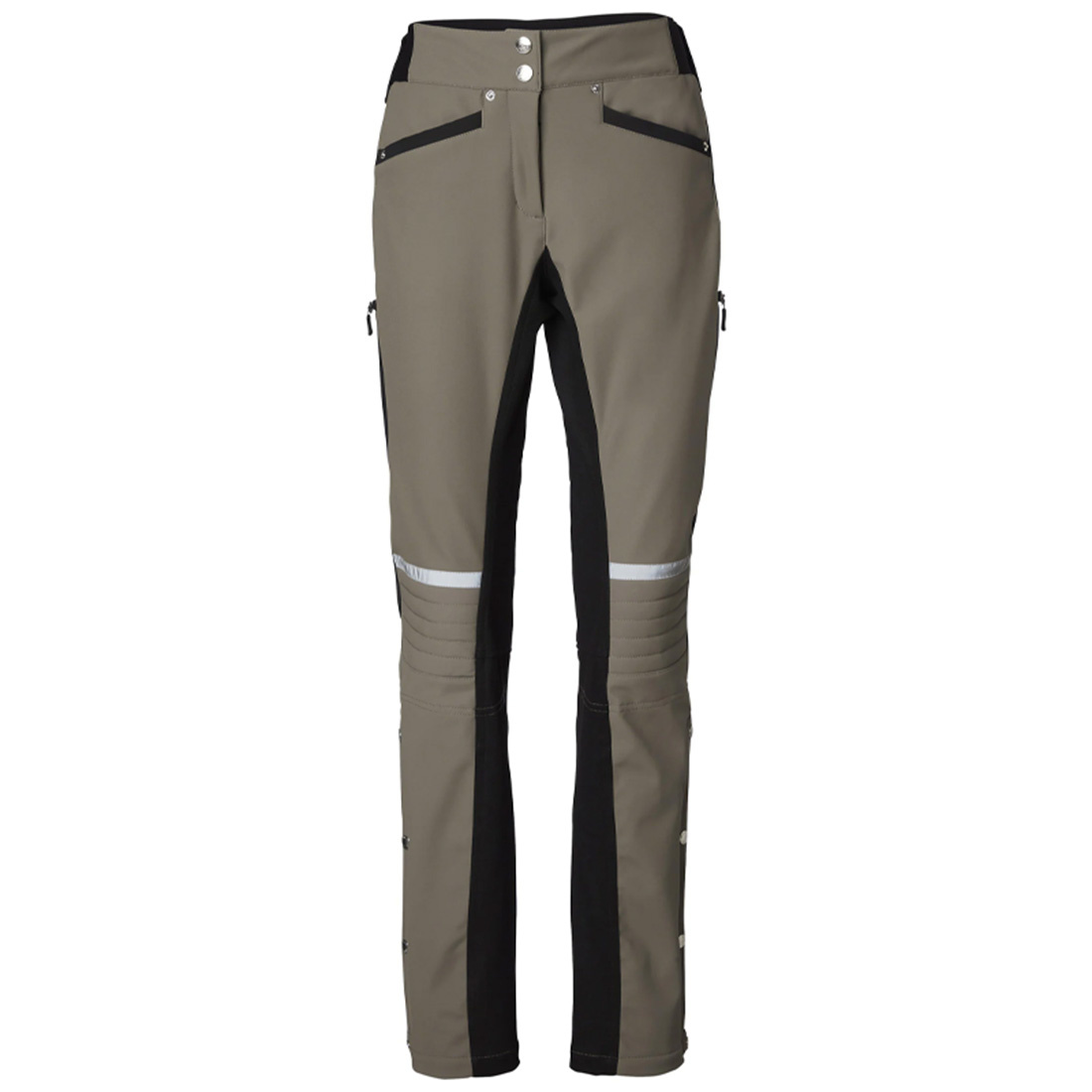 Overbroek Jen Softshell Beige/Zwart