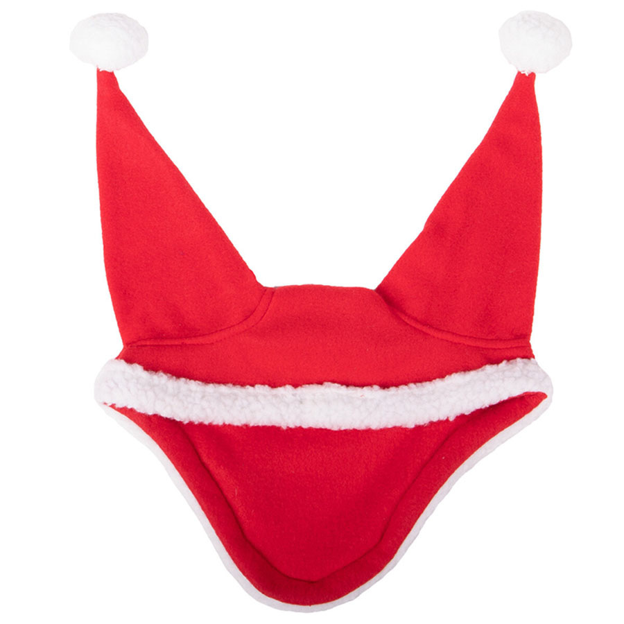 Oornetjes Kerst Kerstmuts Rood/Wit