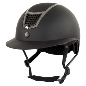 Paardrijcap Lambda Plus Painted Zwart/Gunmetal Paardrijcap Lambda Plus Painted Zwart/Gunmetal