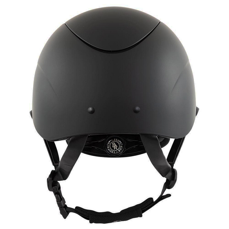 Paardrijcap Theta Plus Painted Zwart/Gunmetal