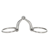 Enkelgebroken bit Anur met losse ringen Enkelgebroken bit Anur met losse ringen