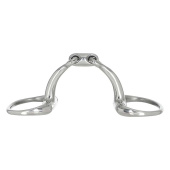 Dubbelgebroken Anir-bit met vaste ringen Dubbelgebroken Anir-bit met vaste ringen