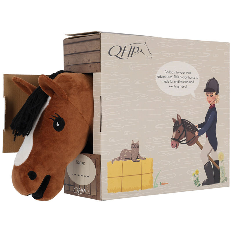 Stokpaard Bruin