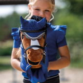 Oornetje voor Stokpaard Blauw Oornetje voor Stokpaard Blauw