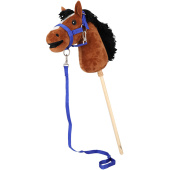 Halster en Longeerlijn voor Stokpaard Blauw Halster en Longeerlijn voor Stokpaard Blauw