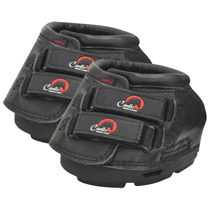 Hoefschoenen Simple Slim 2-pack Zwart