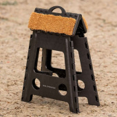 Opvouwbare stal kruk Coconut Fibre Zwart Opvouwbare stal kruk Coconut Fibre Zwart