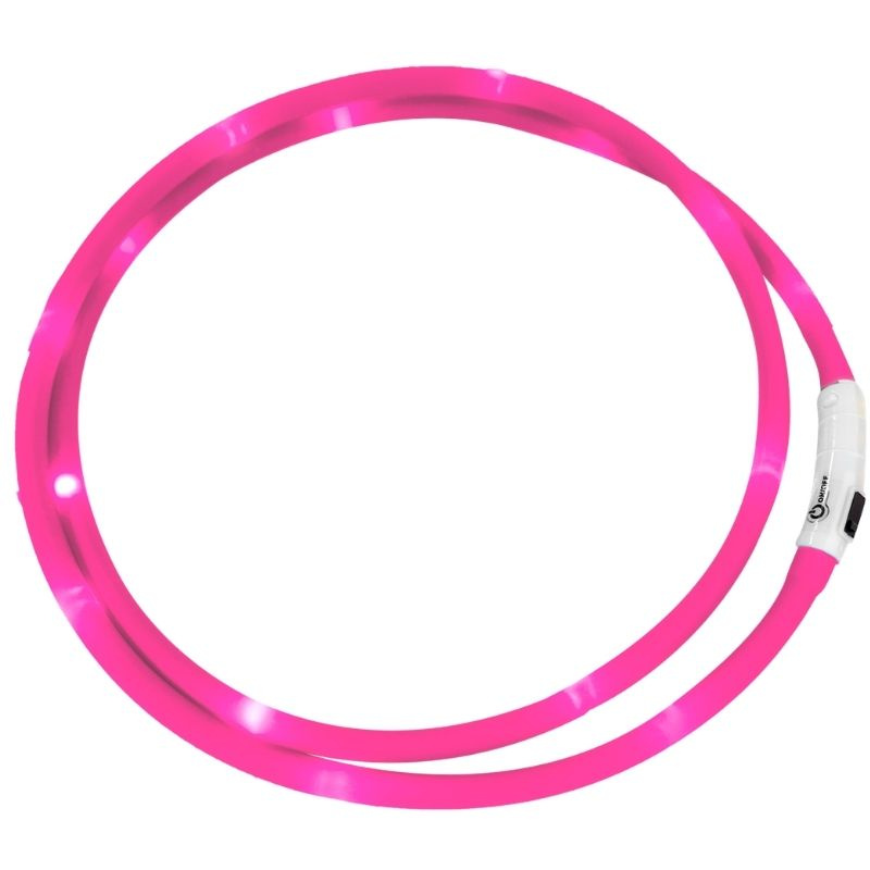 Halsring LED Light Roze