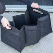 Opvouwbare Opbergbox Zwart Opvouwbare Opbergbox Zwart