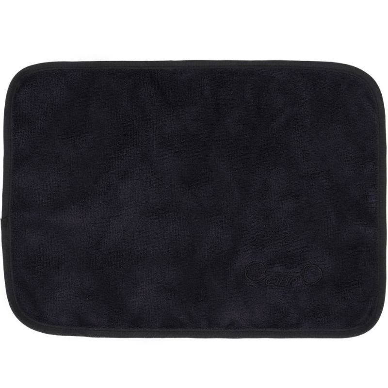 Handdoek Bit Towel 30x20cm Zwart