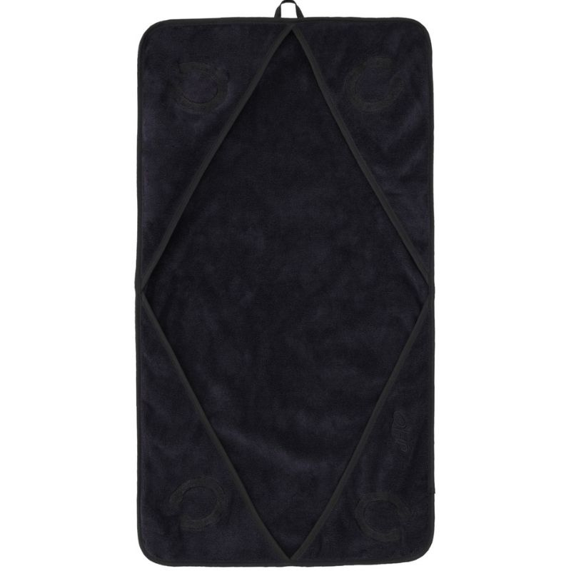 Handdoek Hands-in 65x35cm Zwart