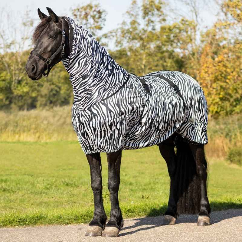 Eczeemdeken Big Neck Zebra Zwart/Wit