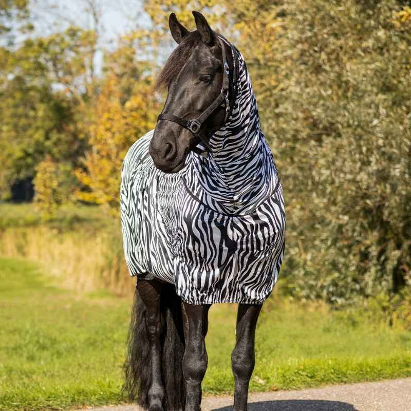 Eczeemdeken Big Neck Zebra Zwart/Wit