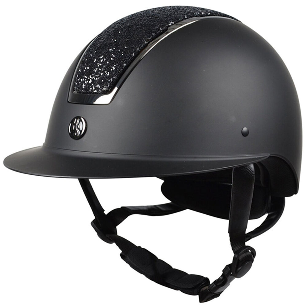 Paardrijcap HS Vision Silhouette Zwart