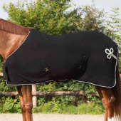 Fleece deken Ornament Zwart/Zilver Fleece deken Ornament Zwart/Zilver