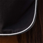 Fleece deken Ornament Zwart/Zilver Fleece deken Ornament Zwart/Zilver