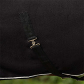 Fleece deken Ornament Zwart/Zilver Fleece deken Ornament Zwart/Zilver