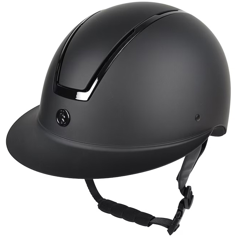 Paardrijcap HS Vision Shadow Chrome Zwart