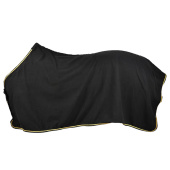 Fleecedeke HS Platta Zwart/Goud Fleecedeke HS Platta Zwart/Goud
