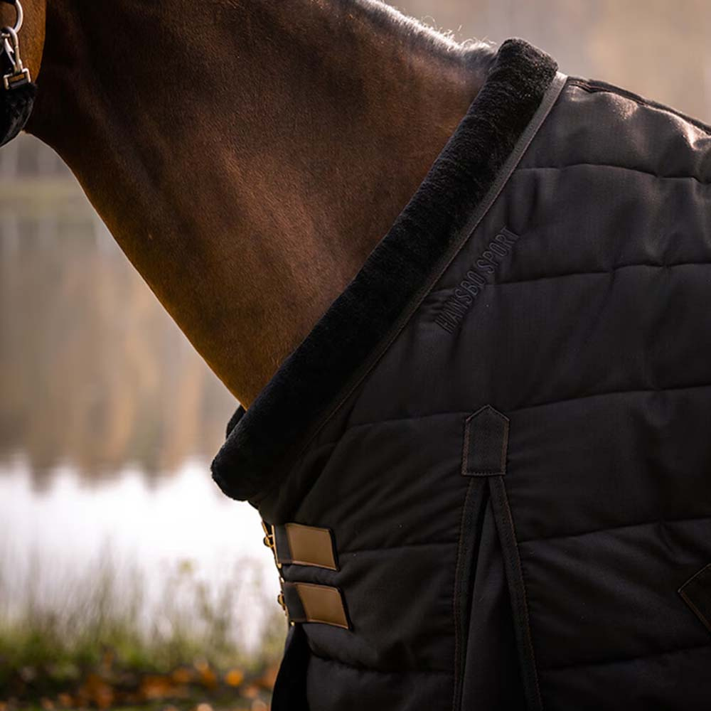 Staldeken HS Faux Fur 200g Zwart