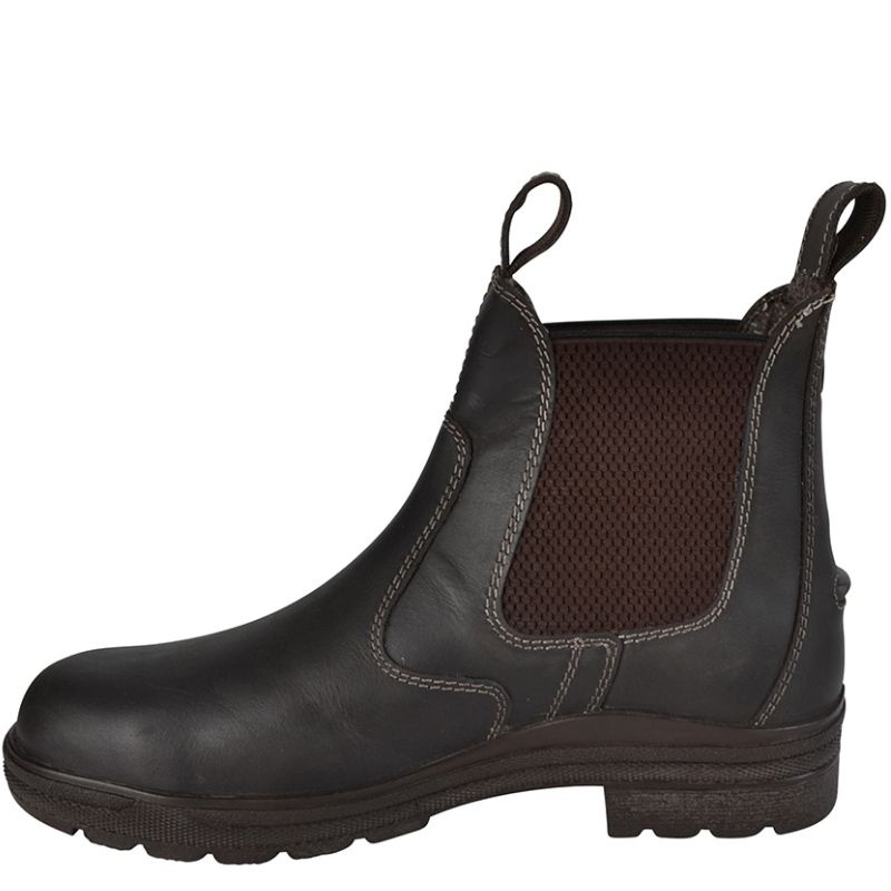 Jodhpurs HS Leather Steel Toe Bruin