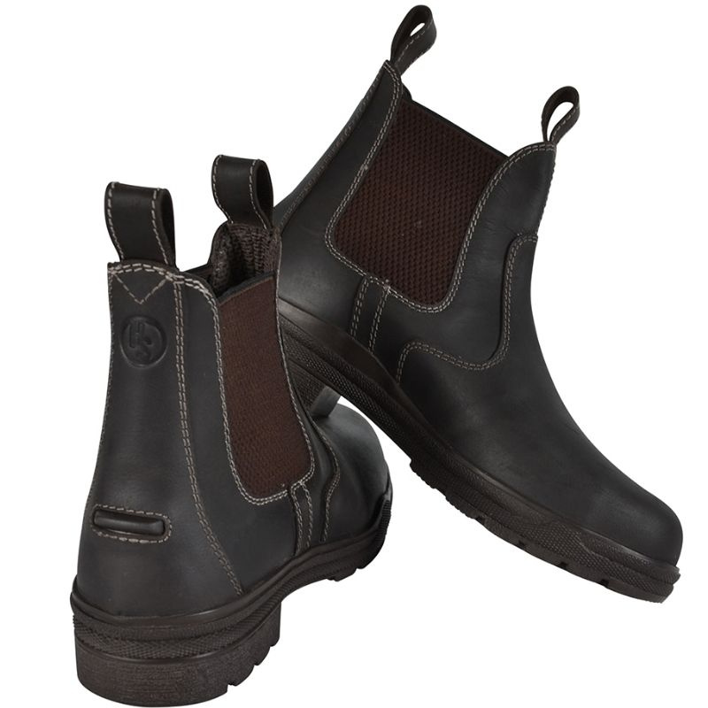 Jodhpurs HS Leather Steel Toe Bruin
