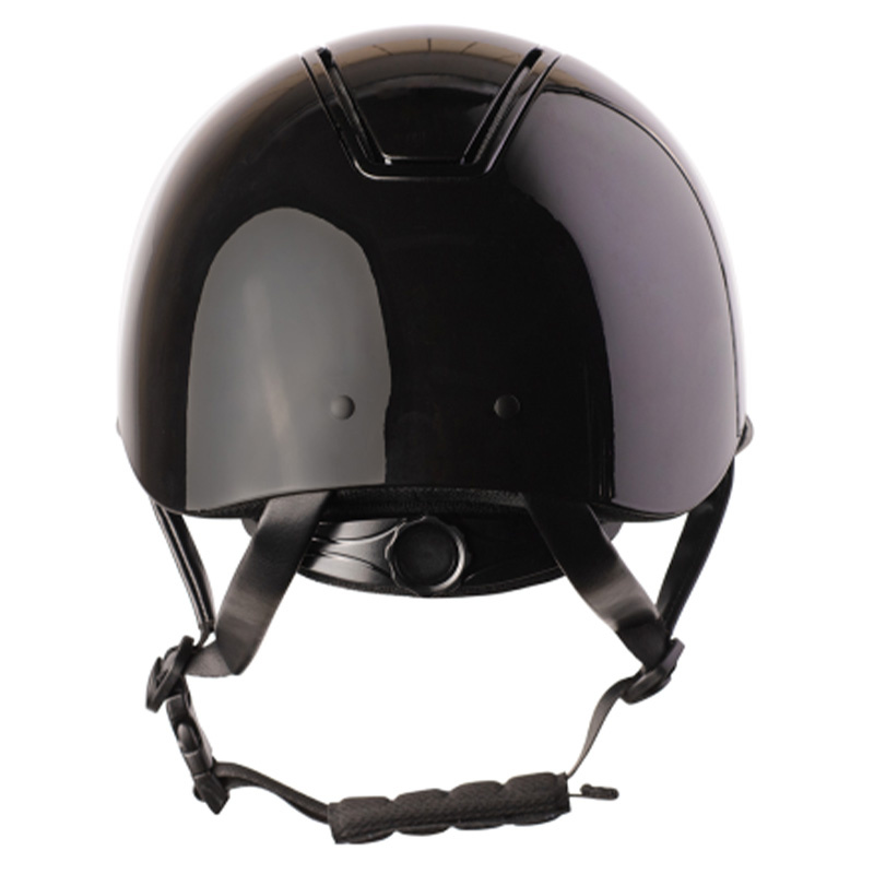 Paardrijcap HS MIPS Vision Glossy Zwart