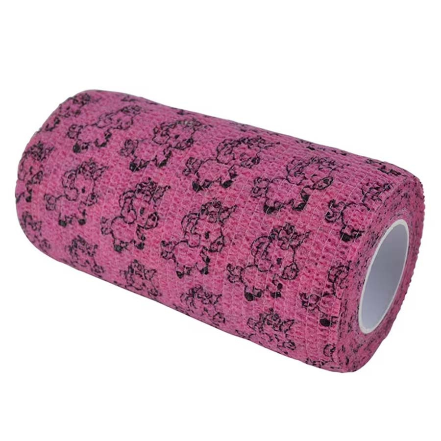 Zelfklevende bandage Flex HS Elastisch Eenhoorns Roze