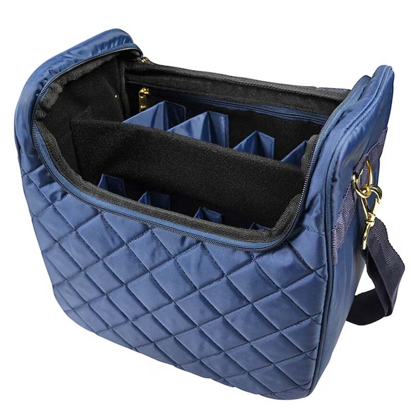 Verzorgingstas Quilted Marineblauw