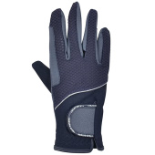 Rijhandschoenen HS Mesh Touch Marineblauw Rijhandschoenen HS Mesh Touch Marineblauw