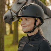 Paardrijcap HS MIPS Vision Matte Agat Zwart Paardrijcap HS MIPS Vision Matte Agat Zwart