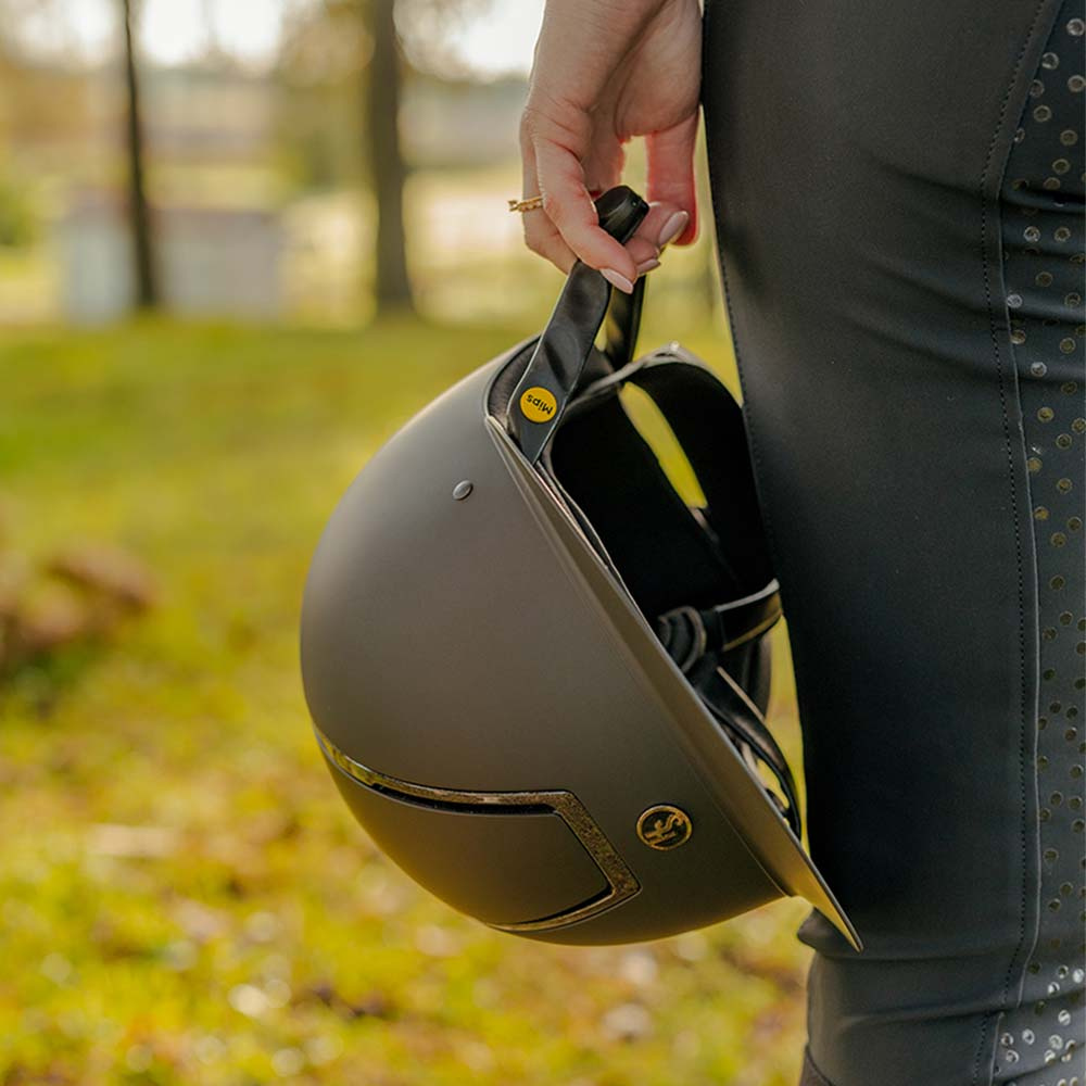 Ruiterhelm HS MIPS Vision Matte Granit Zwart