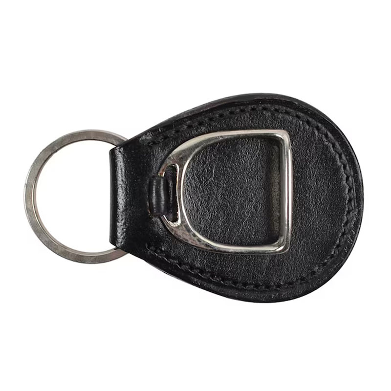 Sleutelhanger HS Stirrup Plate Zwart/Zilver