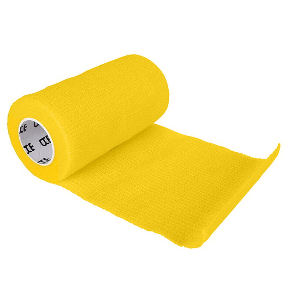 Zelfklevende bandage Flex Elastisch Geel