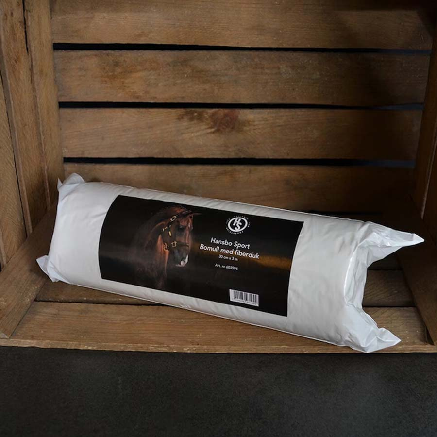 Katoen met non-woven doek HS 30cmx3m