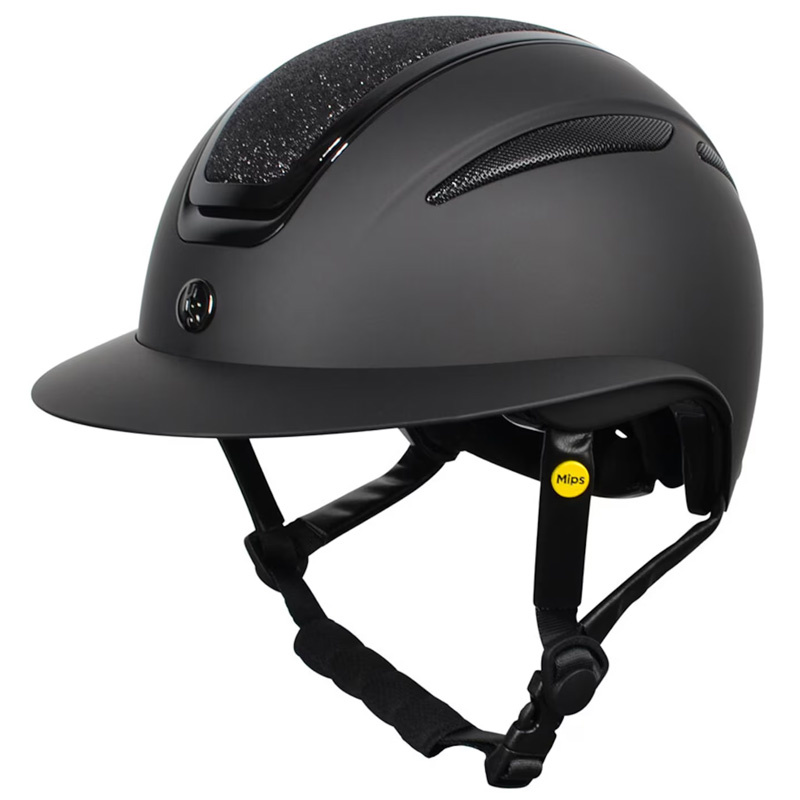 Paardrijcap HS MIPS Air Matte Zwart