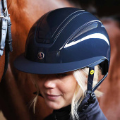 Paardrijcap HS MIPS Air Skyblue Donkerblauw Paardrijcap HS MIPS Air Skyblue Donkerblauw