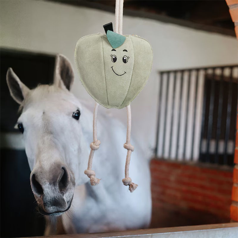 Paardenspeelgoed HS Apple in Suede Groen