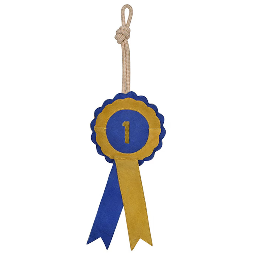 Paardenspeelgoed HS Show Lint in Suede Blauw/Gee