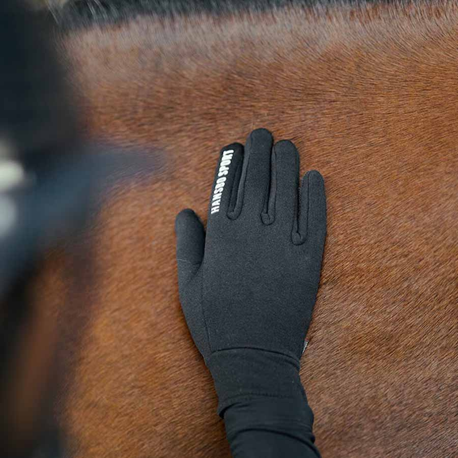 Rijhandschoenen HS Polar Touch Zwart