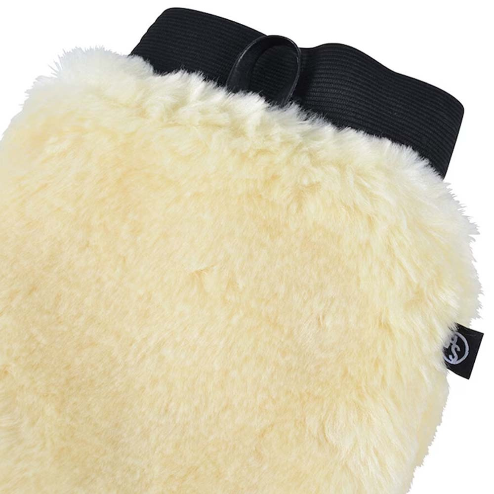 Grooming Handschoen HS Faux Fur Creme